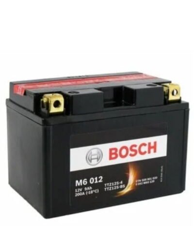 AKÜ: Bosch M6012 12V 9Ah AGM YTZ12S-BS Motosiklet Aküsü
